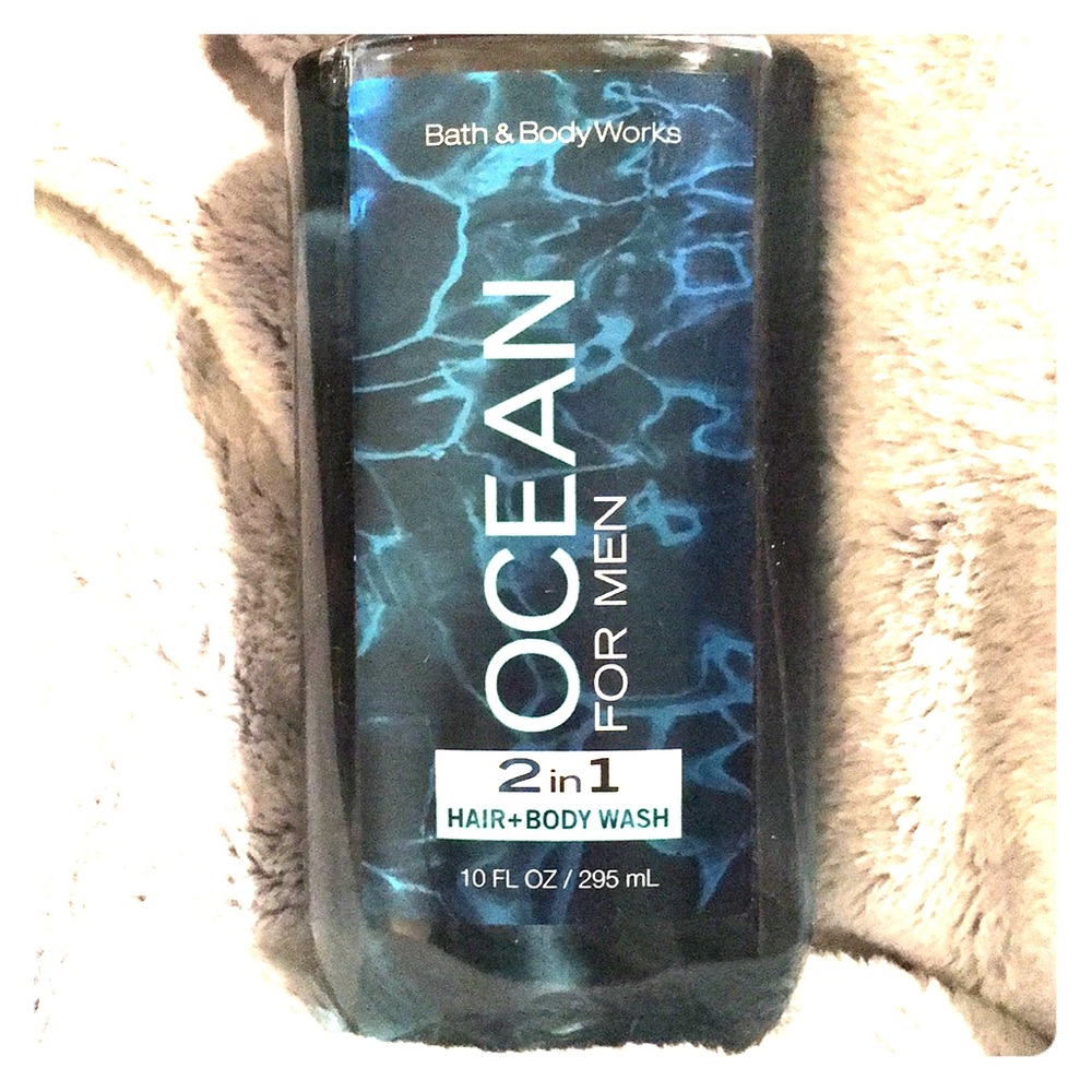 NWT Bath & Body Works Ocean for Men 2-in-1 Wash